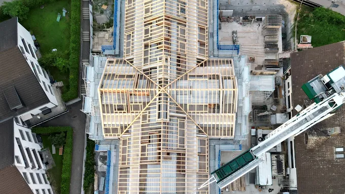 Schnider Zimmerei, Friedgrabenstrasse in Wettswil am Albis