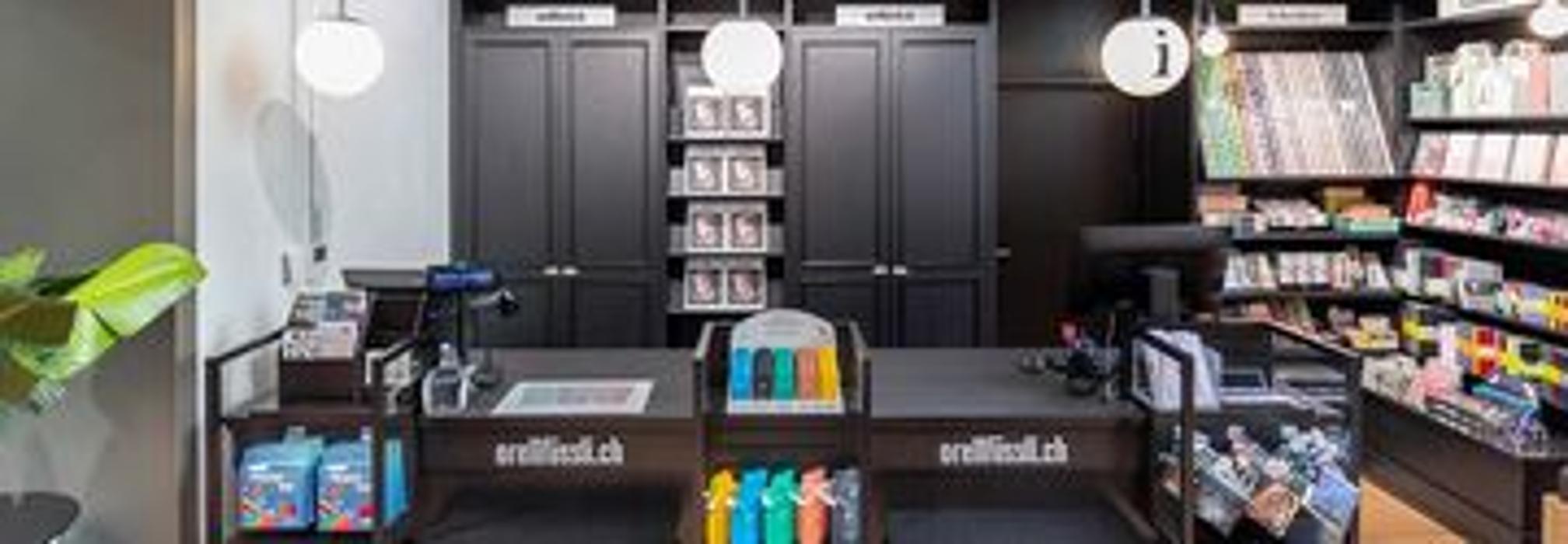 Orell Füssli Bahnhof Basel SBB - Westflügel, Centralbahnstrasse in Basel