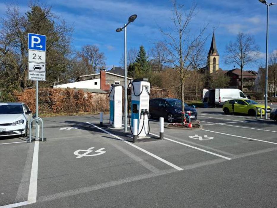 Shell Recharge Charging Station, Widayweg in Arnsberg