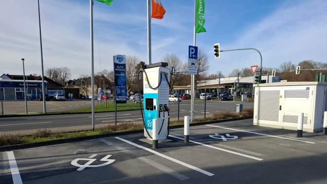 Shell Recharge Charging Station, Arnsberger Straße in Arnsberg