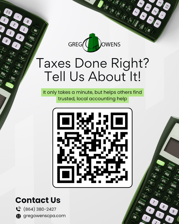 Gregory A Owens, CPA