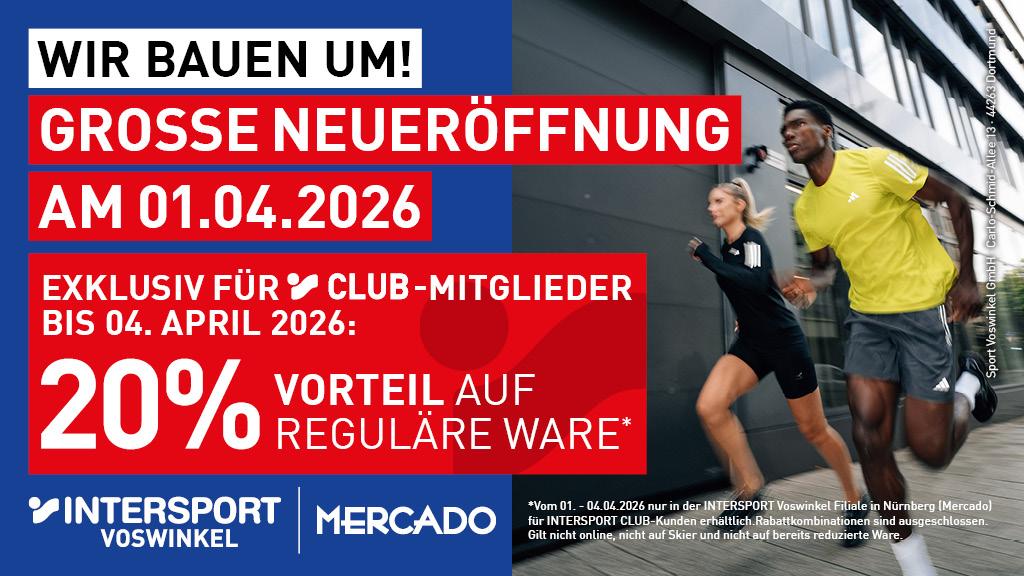 INTERSPORT Voswinkel Mercado Nürnberg, Äußere Bayreuther Straße in Nürnberg