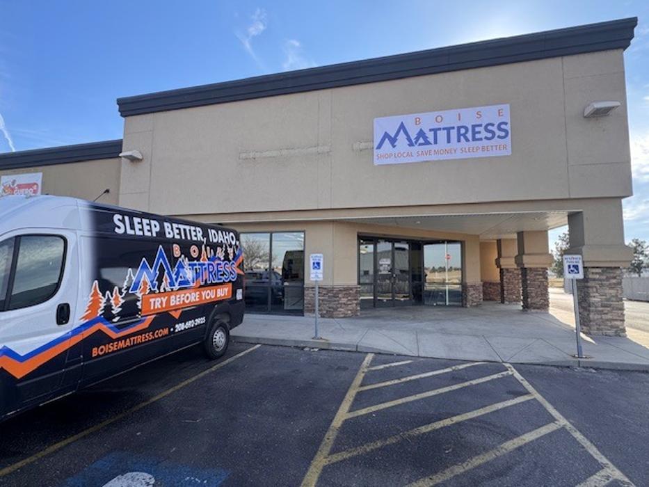 Boise Mattress retail showroom in Meridian, Idaho where you can try mattresses before you buy.