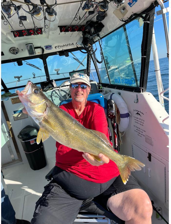 Client Paul with a Fish Ohio!