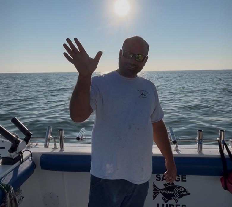 Meet Captain Kris of Sir Walleye Charters on beautiful Lake Erie!