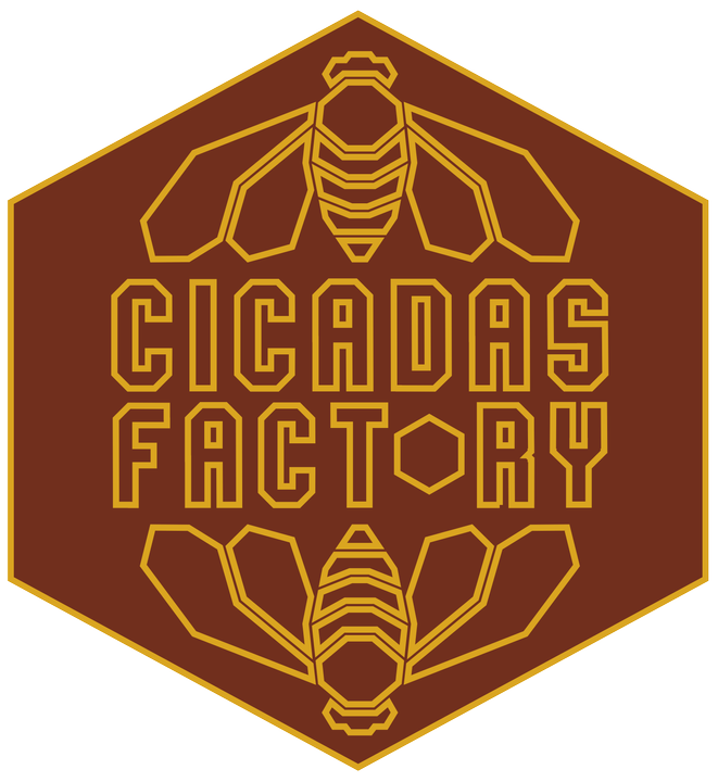 Cicadas Factory cadeau (détail)