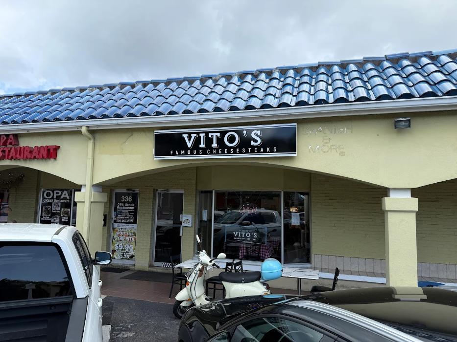 Vitos Famous Cheesesteaks Logo