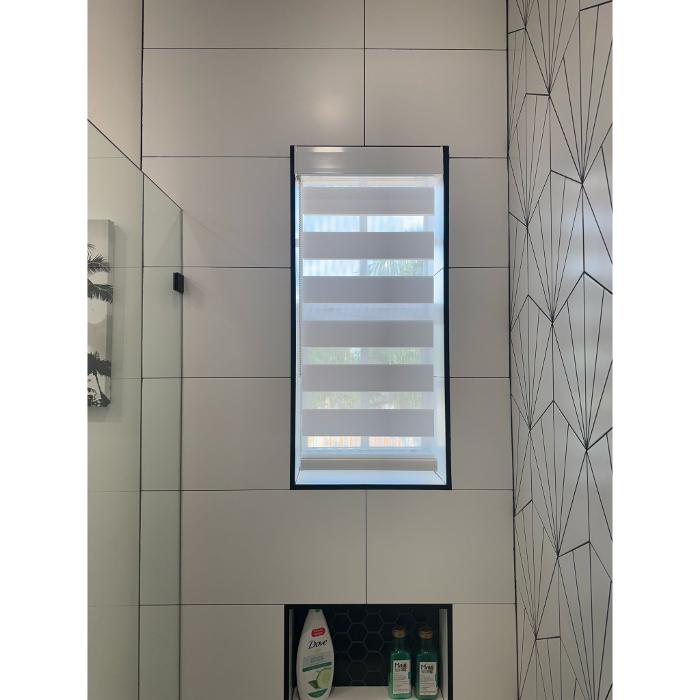 Modern roller shades and zebra shades installed by Boca Home Decor providing stylish and functional window treatments in Fort Lauderdale.