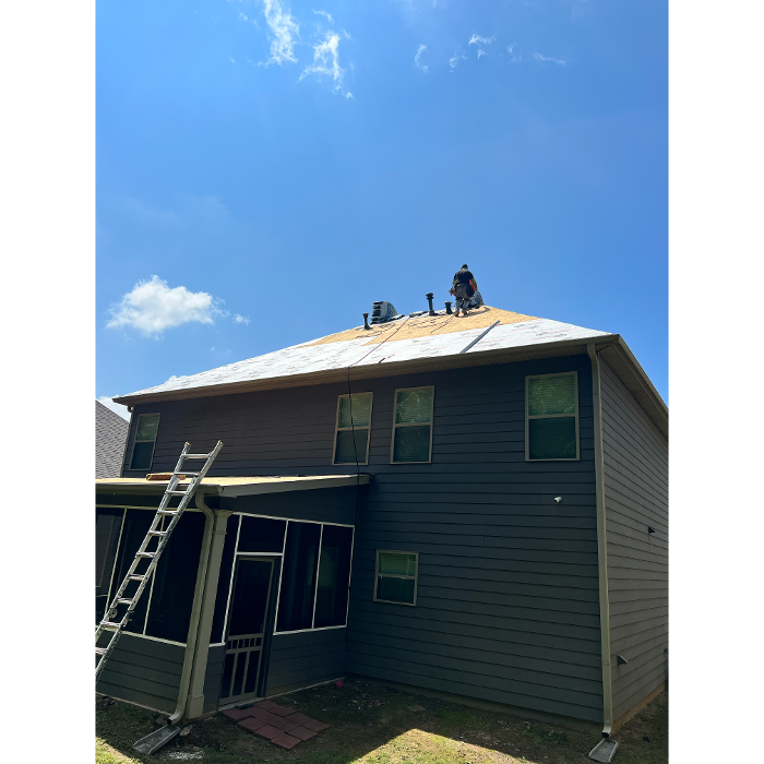 complete roof replacement by ChrisCo Roofing and Gutters