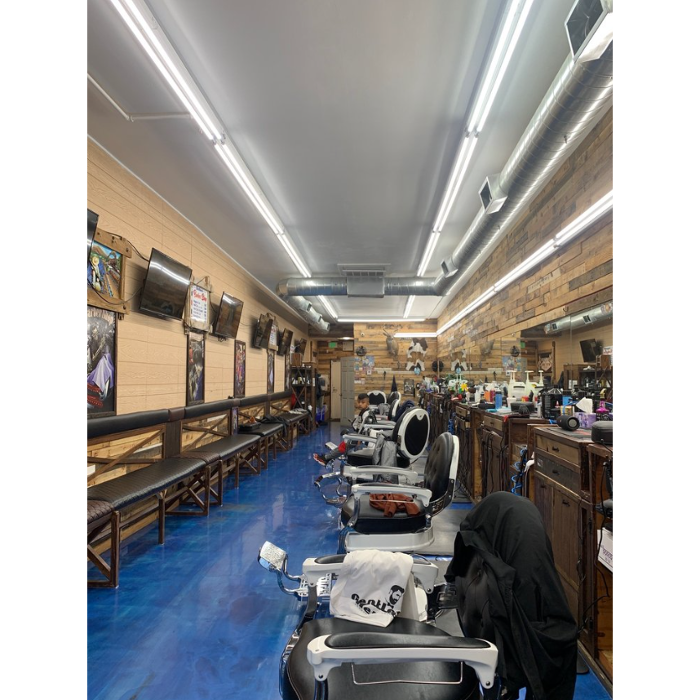 Interior brother's barbershop