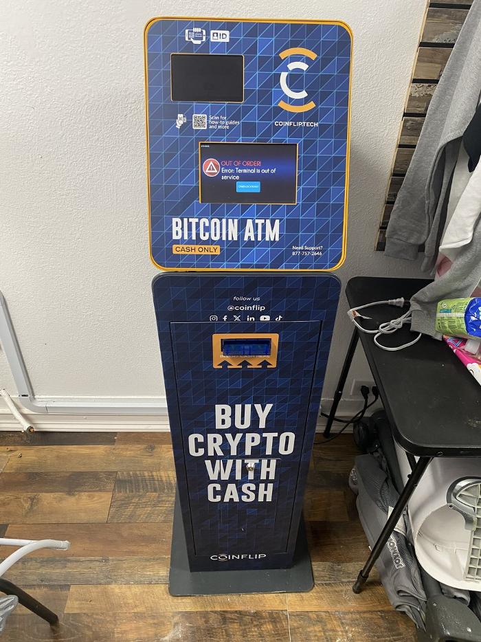 CoinFlip Bitcoin ATM - Park Ave Vape & Tobacco (Hot Springs)
