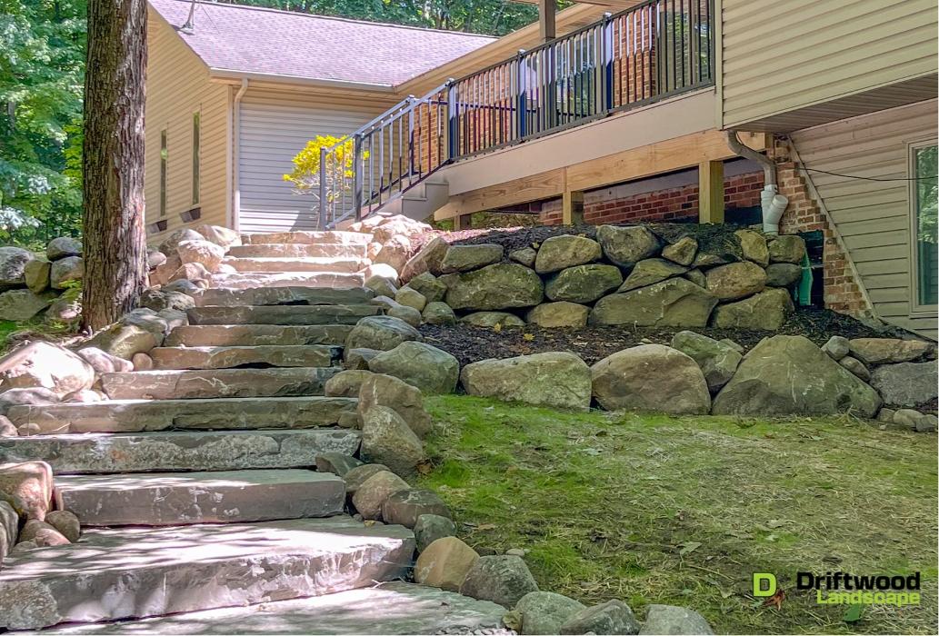 Limestone Steps
