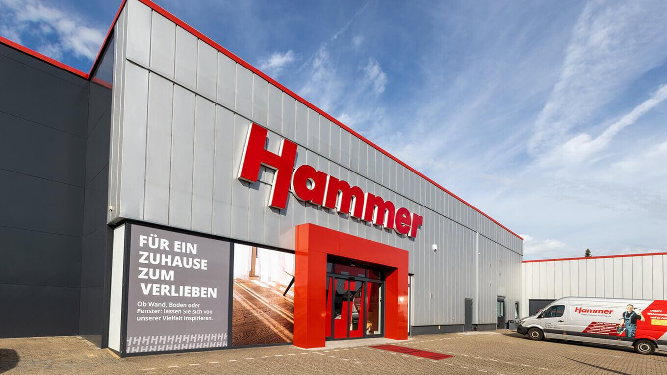 Hammer Fachmarkt Wesel, Schermbecker Landstraße in Wesel