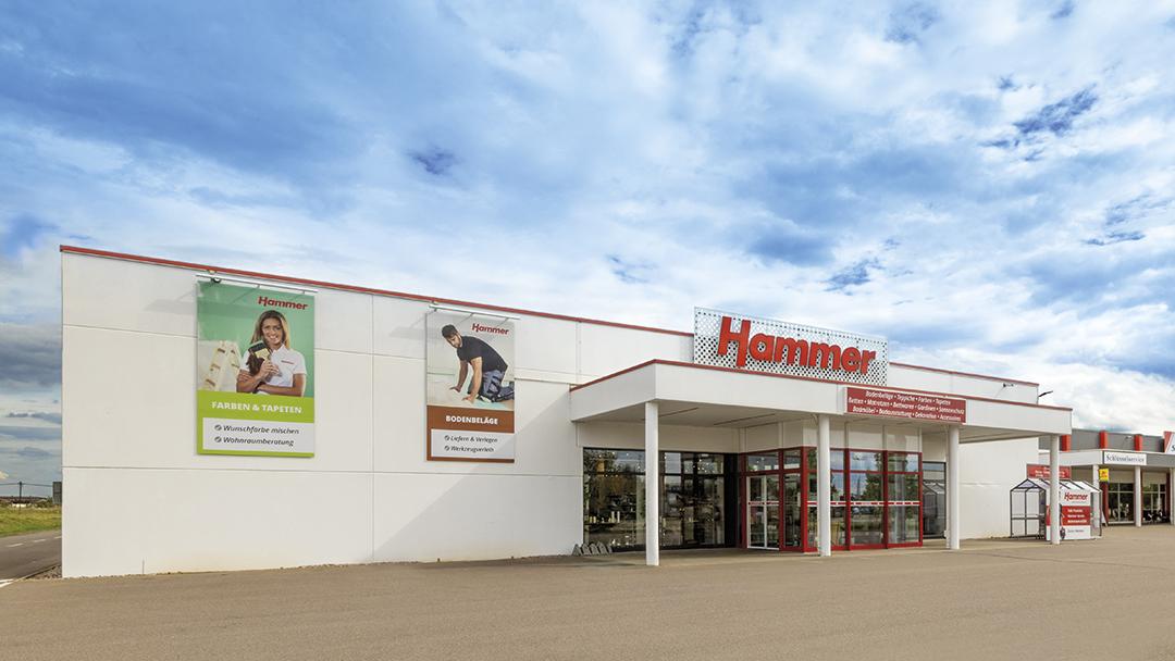 Hammer Fachmarkt Zeithain, Teninger Straße in Zeithain