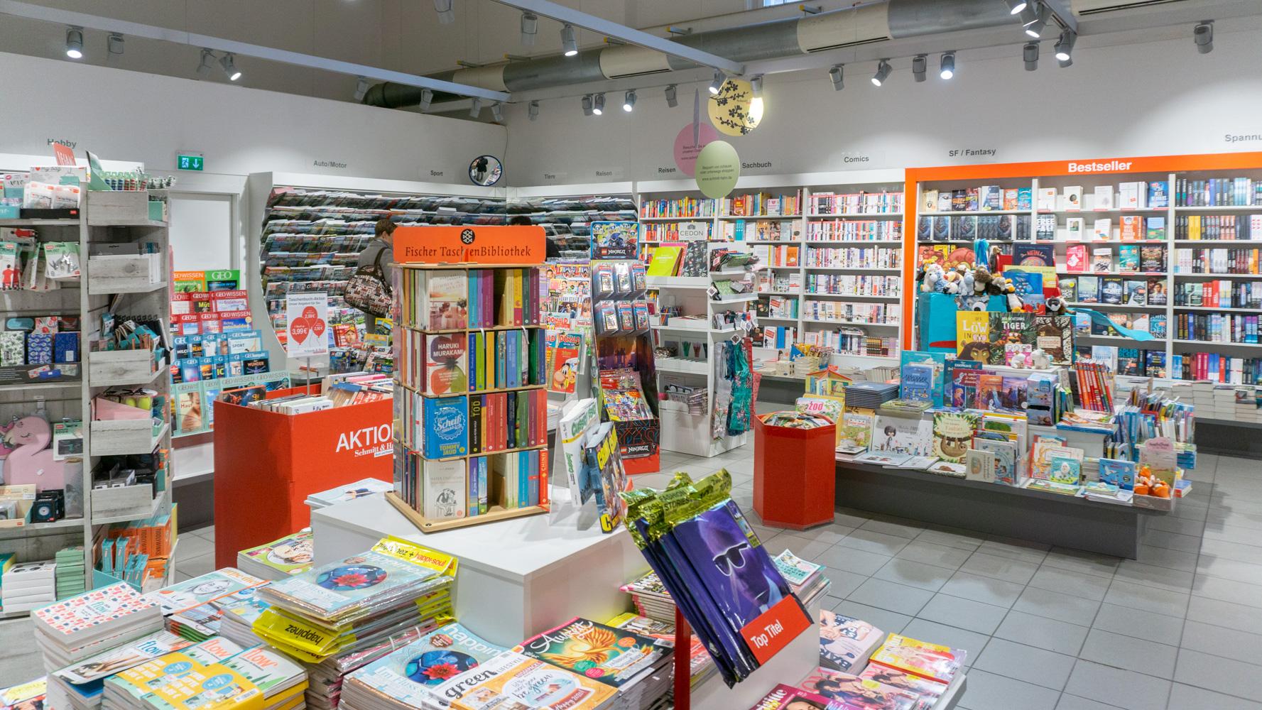 Schmitt & Hahn Buch und Presse im Bahnhof Weimar, Schopenhauerstraße in Weimar