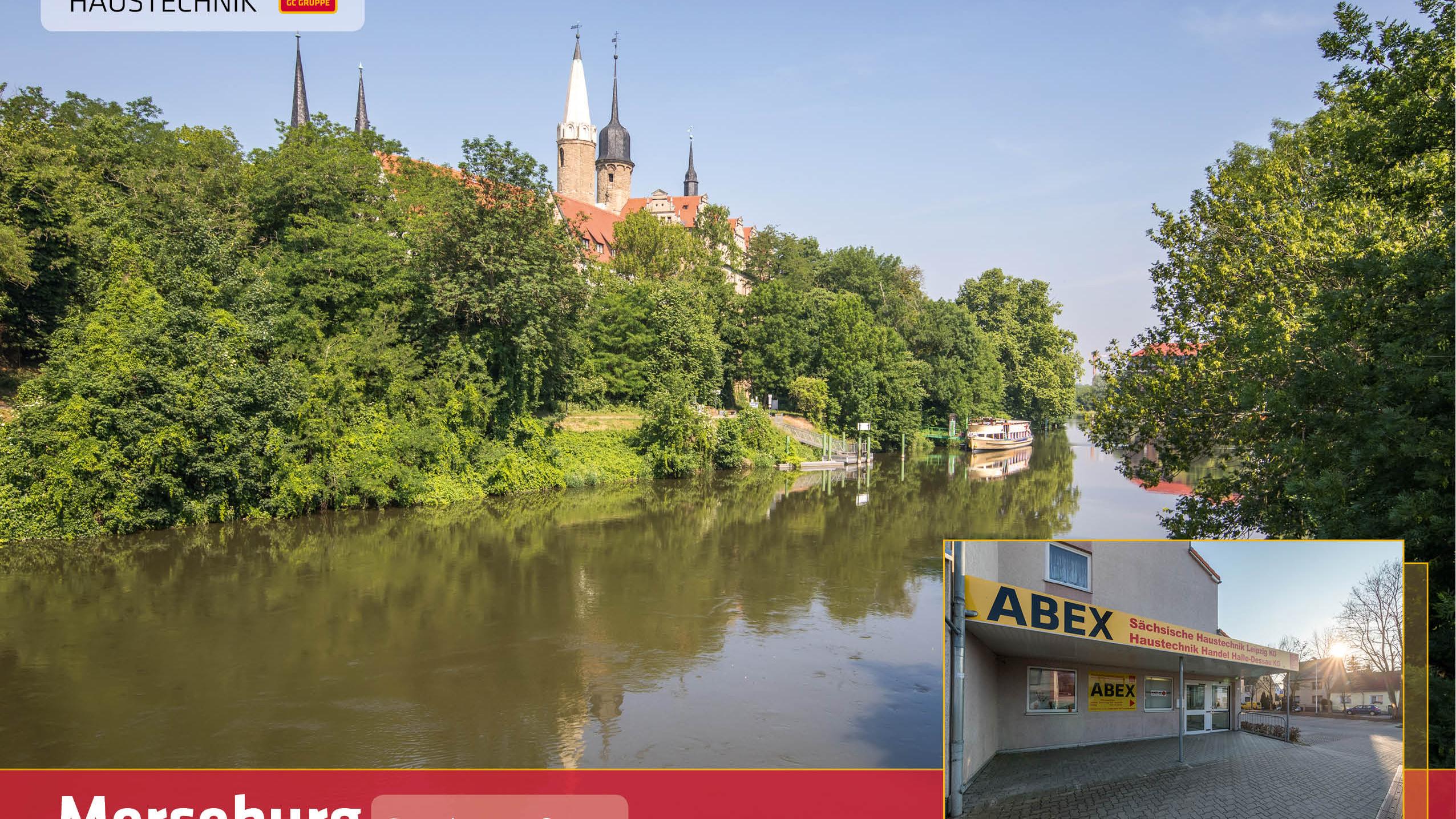 ABEX SHT LEIPZIG HAUSTECHNIK, Goethestraße in Merseburg