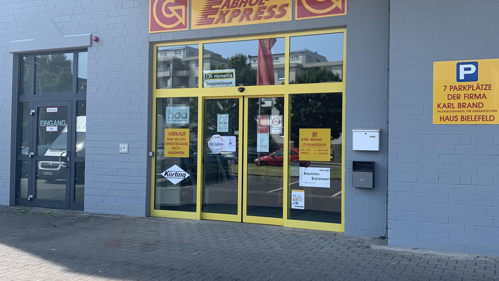 ABEX KARL BRAND HAUSTECHNIK, Detmolder Straße in Bielefeld