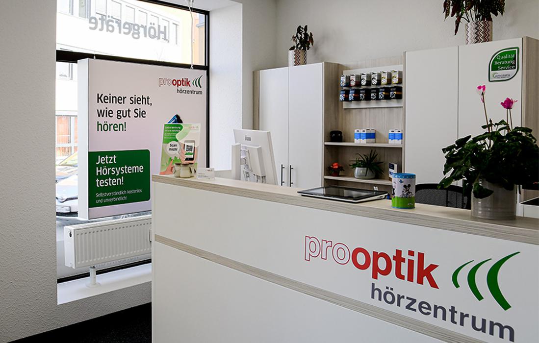pro optik hörzentrum Apolda, Darrplatz in Apolda