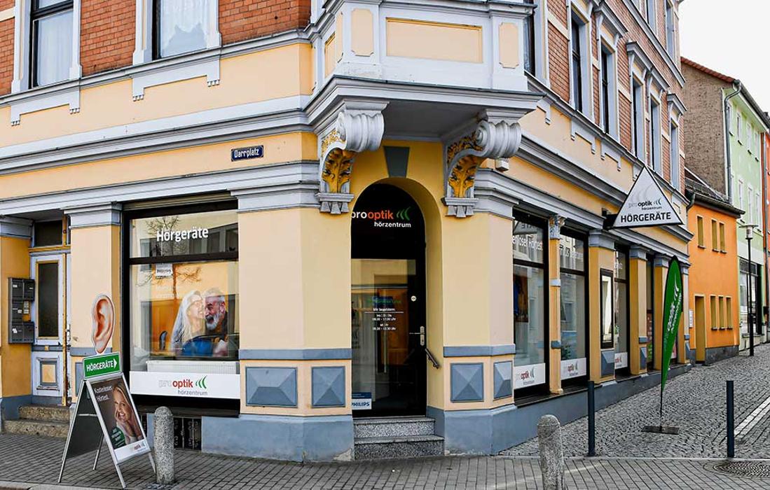 pro optik hörzentrum Apolda, Darrplatz in Apolda