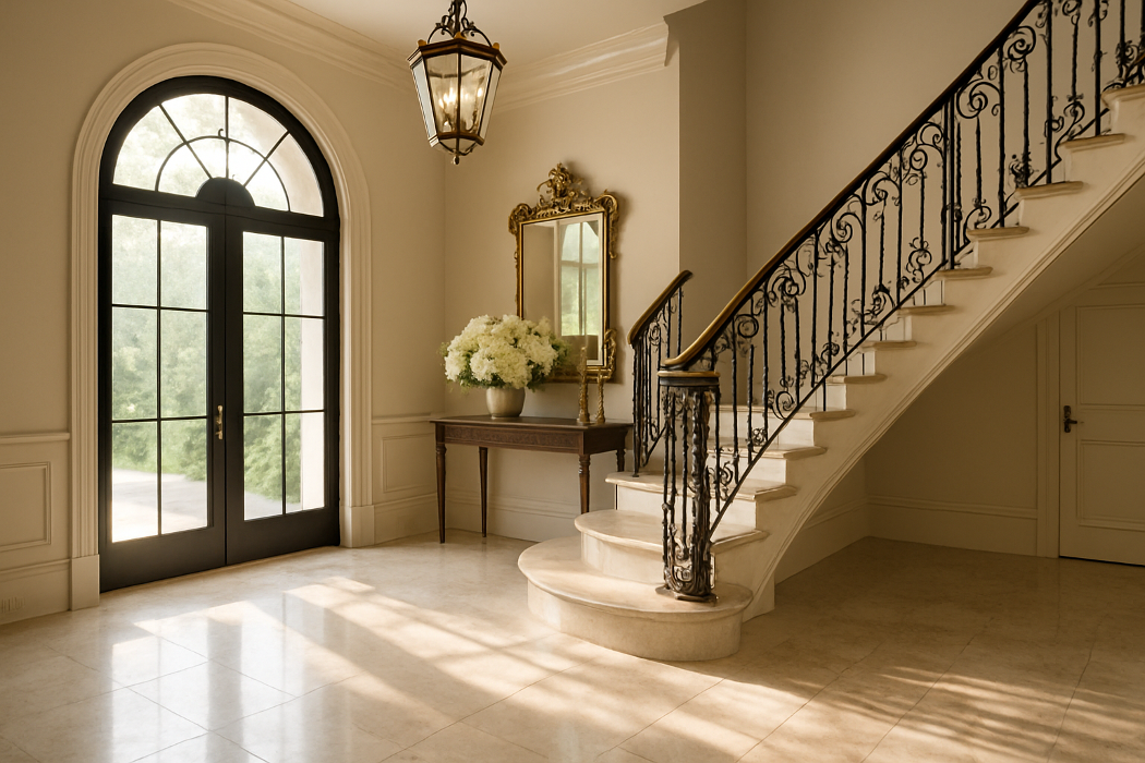 Entrance way beautiful home