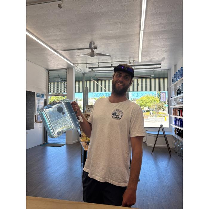 Water store customer