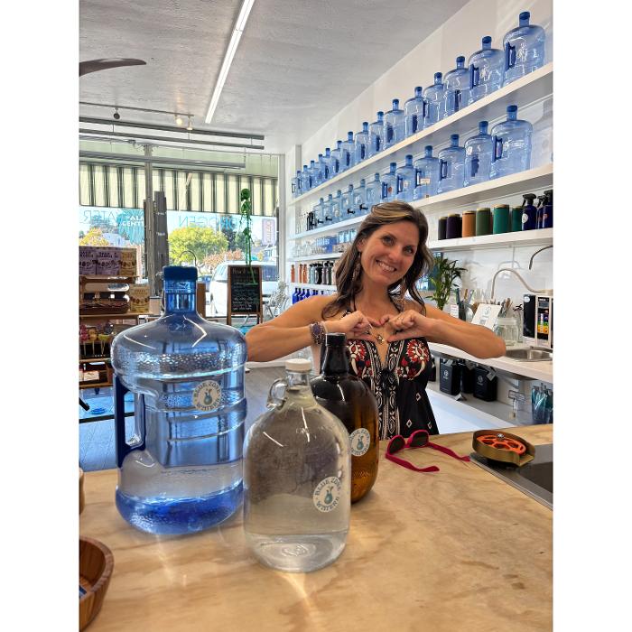 Water store customer