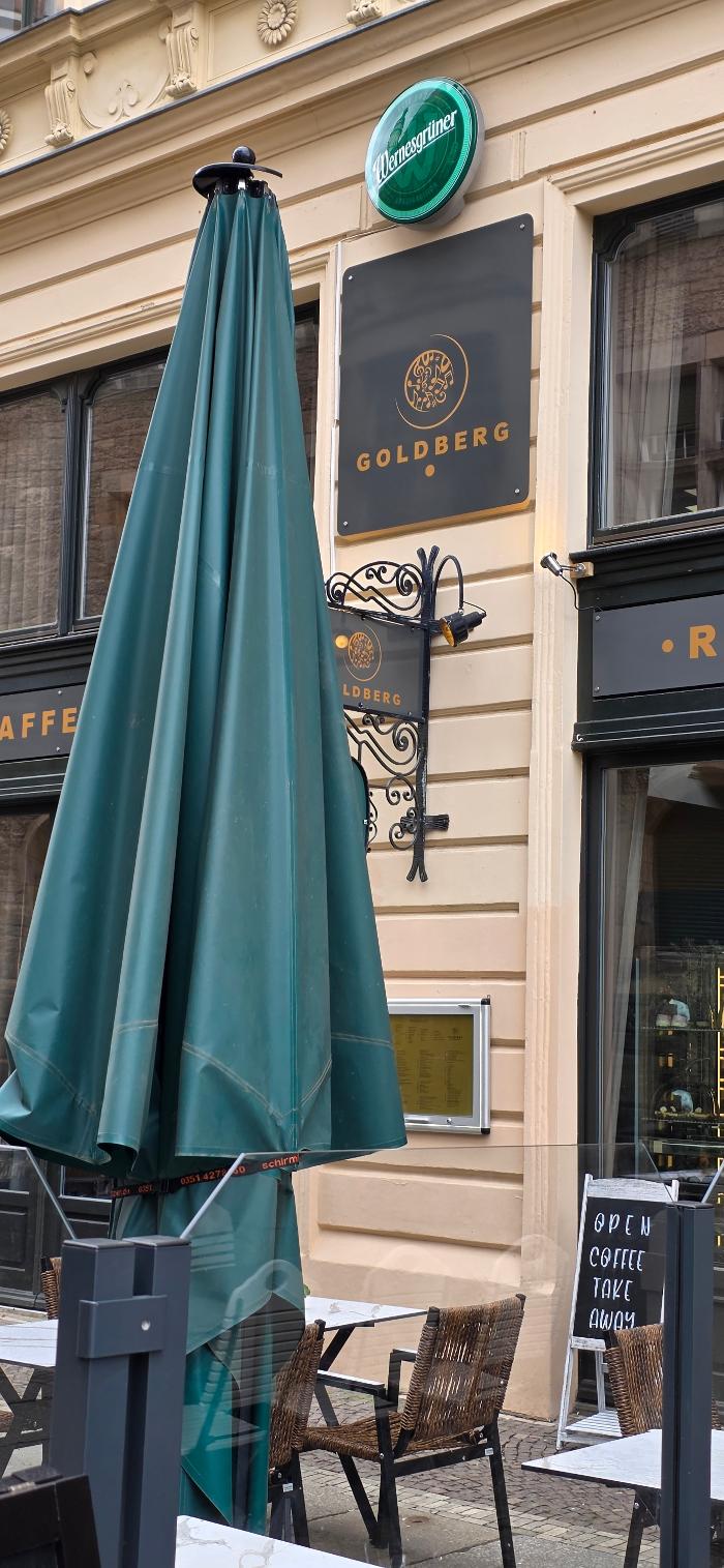 Restaurant Goldberg, Thomaskirchhof in Leipzig