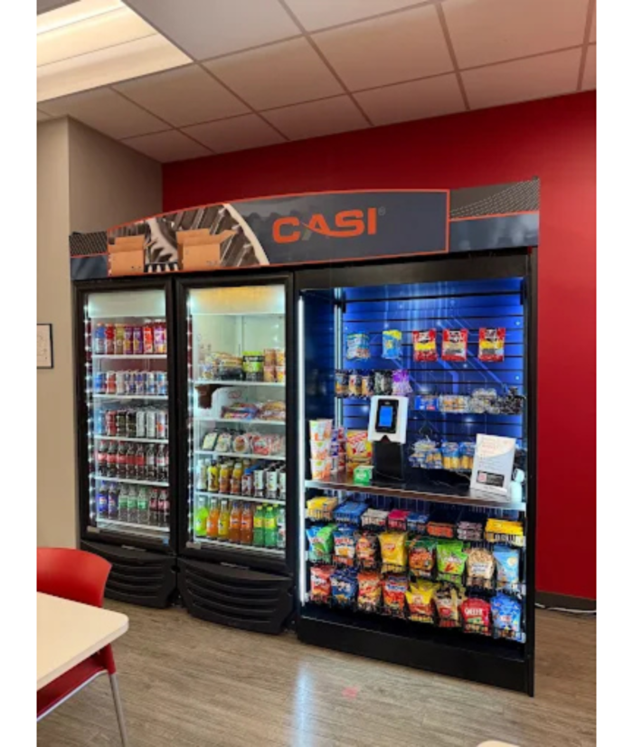 New vending machines