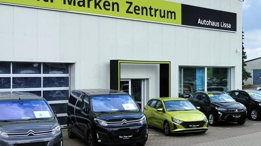 Autohaus Lissa, Raiffeisenstraße in Delitzsch