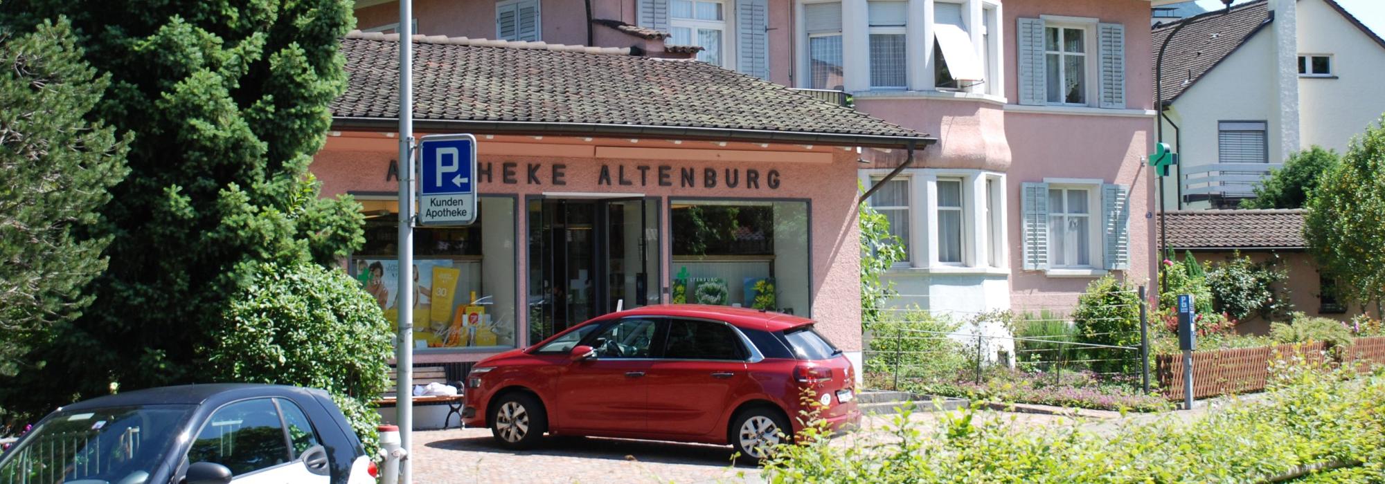 Altenburg Apotheke GmbH, Altenburgstrasse in Wettingen