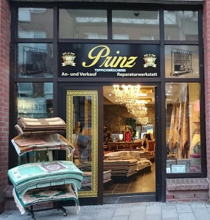 Teppichwäscherei Prinz in Hamburg - Logo