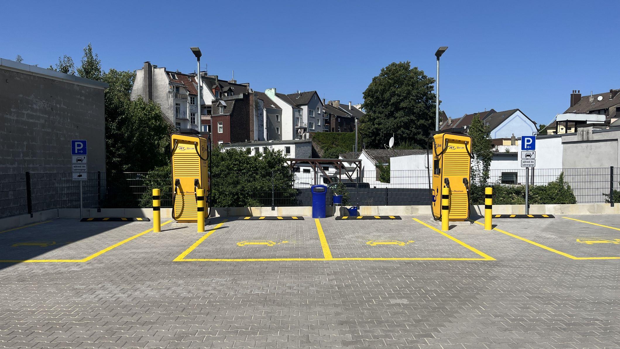 JET Ladestation, Klönnestraße in Dortmund