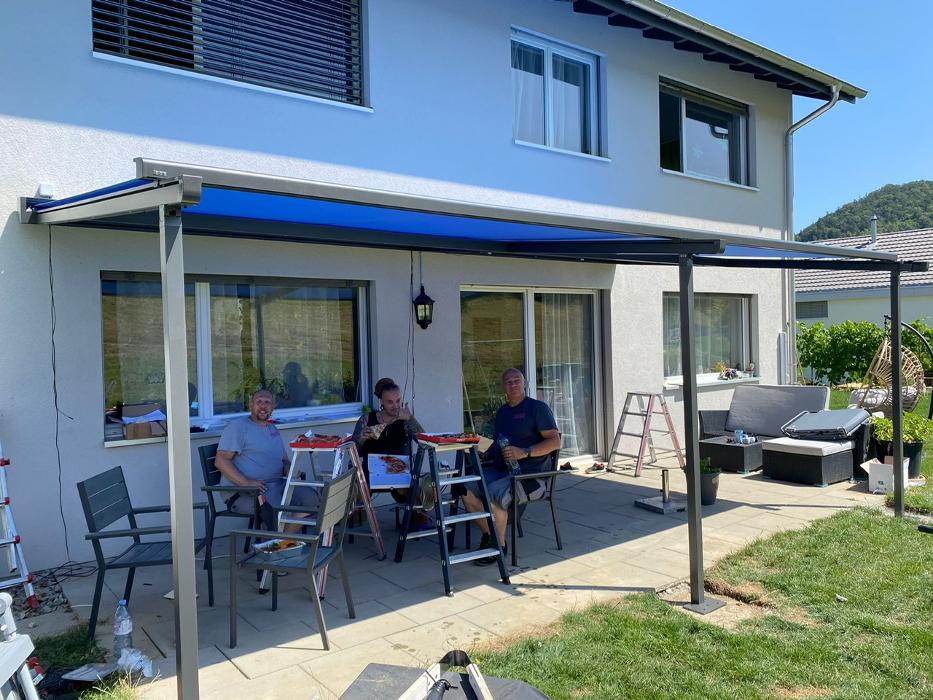 Brunner Storen AG, Junkermattstrasse in Muttenz