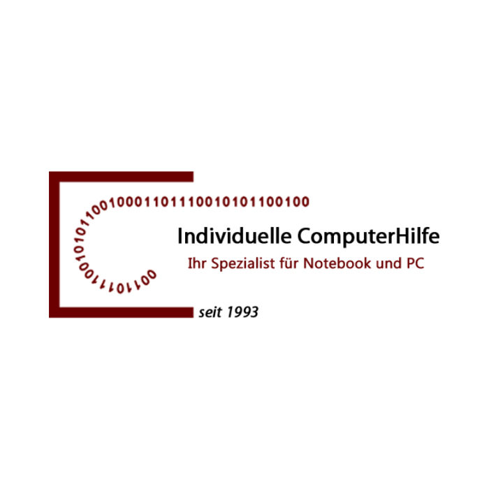 Logo ICH - Individuelle ComputerHilfe Darmstadt