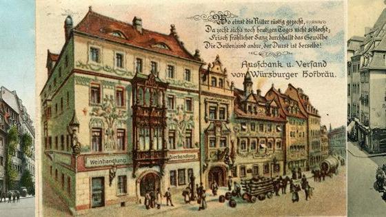 Thüringer Hof zu Leipzig, Burgstraße in Leipzig