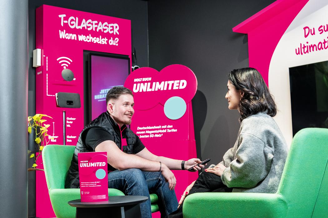 Telekom Partner Bentwisch, Hansestraße in Bentwisch
