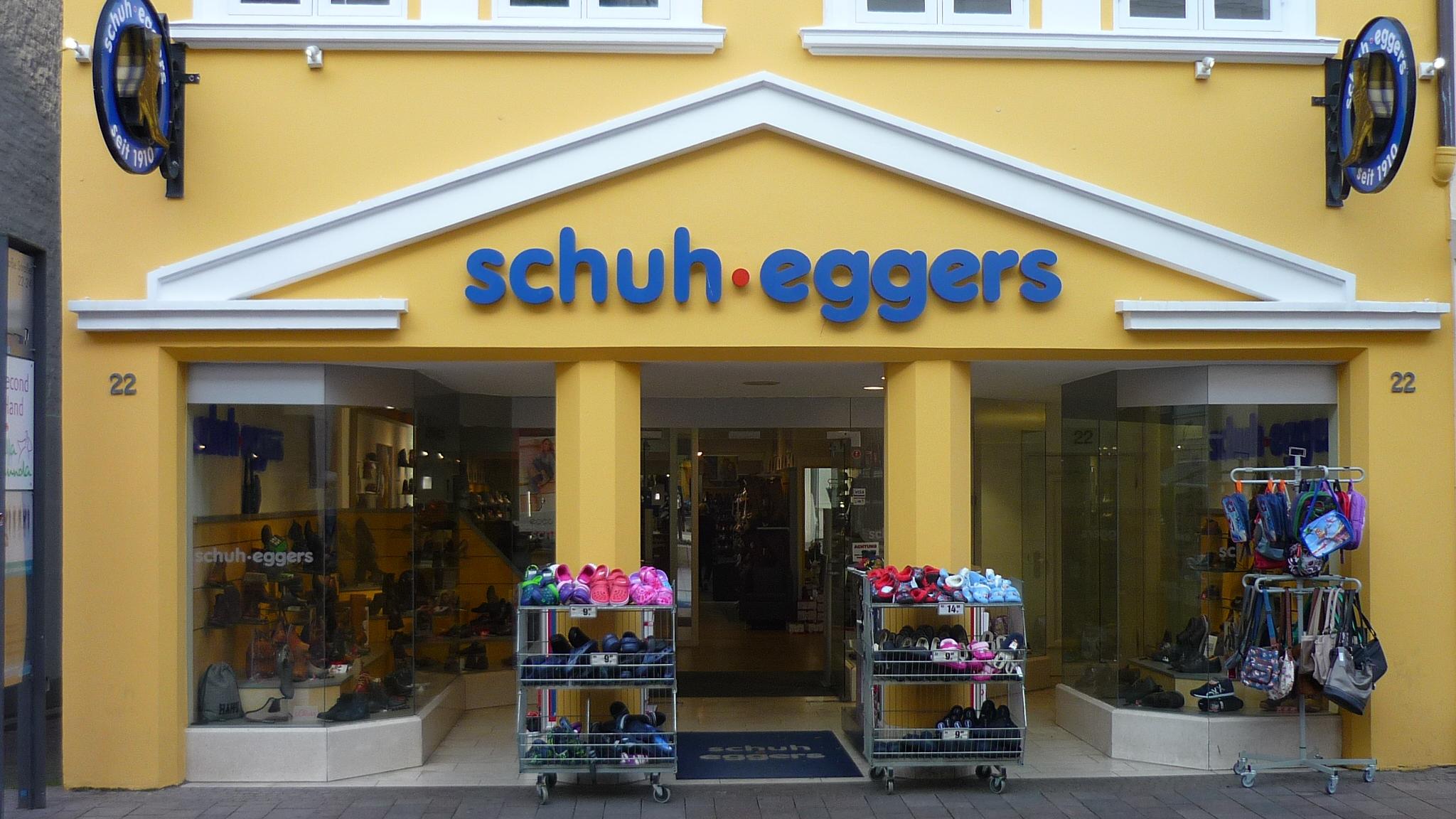 Schuh Eggers, Große Straße in Flensburg