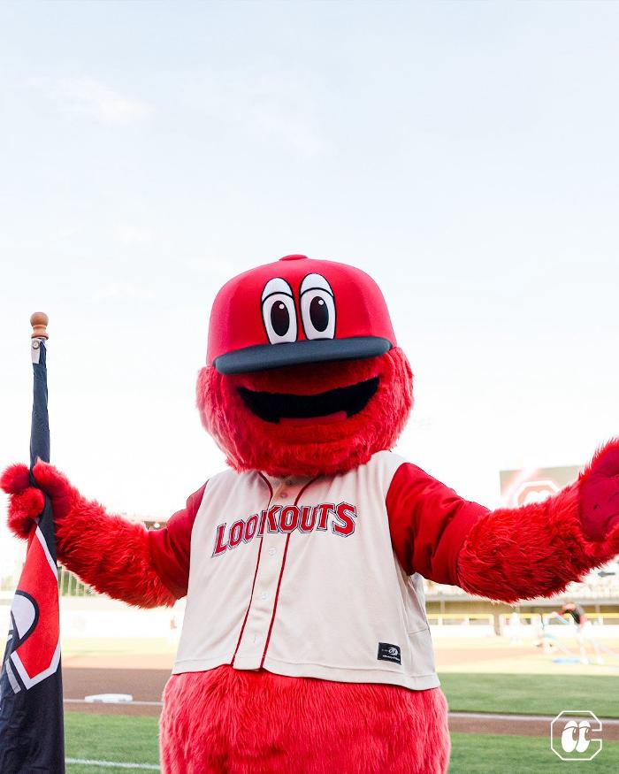 Looie the Lookout mascot