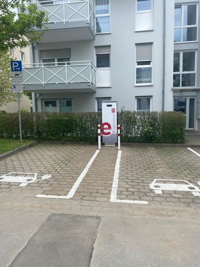 WVV Energie E-Ladestationen, Philipp-Fasel-Straße in Würzburg