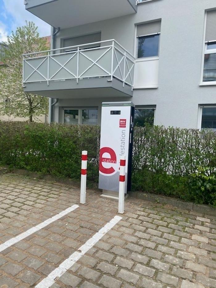 WVV Energie E-Ladestationen, Philipp-Fasel-Straße in Würzburg