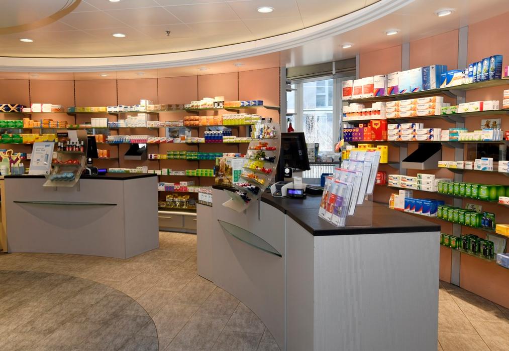 Neue Apotheke Muri, Thunstrasse in Muri bei Bern