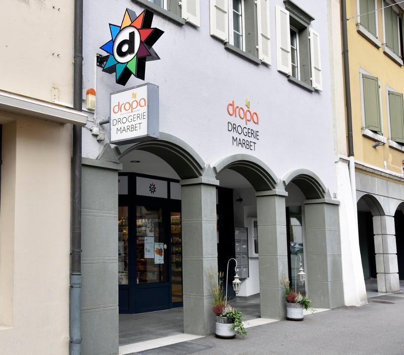 DROPA Drogerie Marbet, Goldgasse in Balsthal