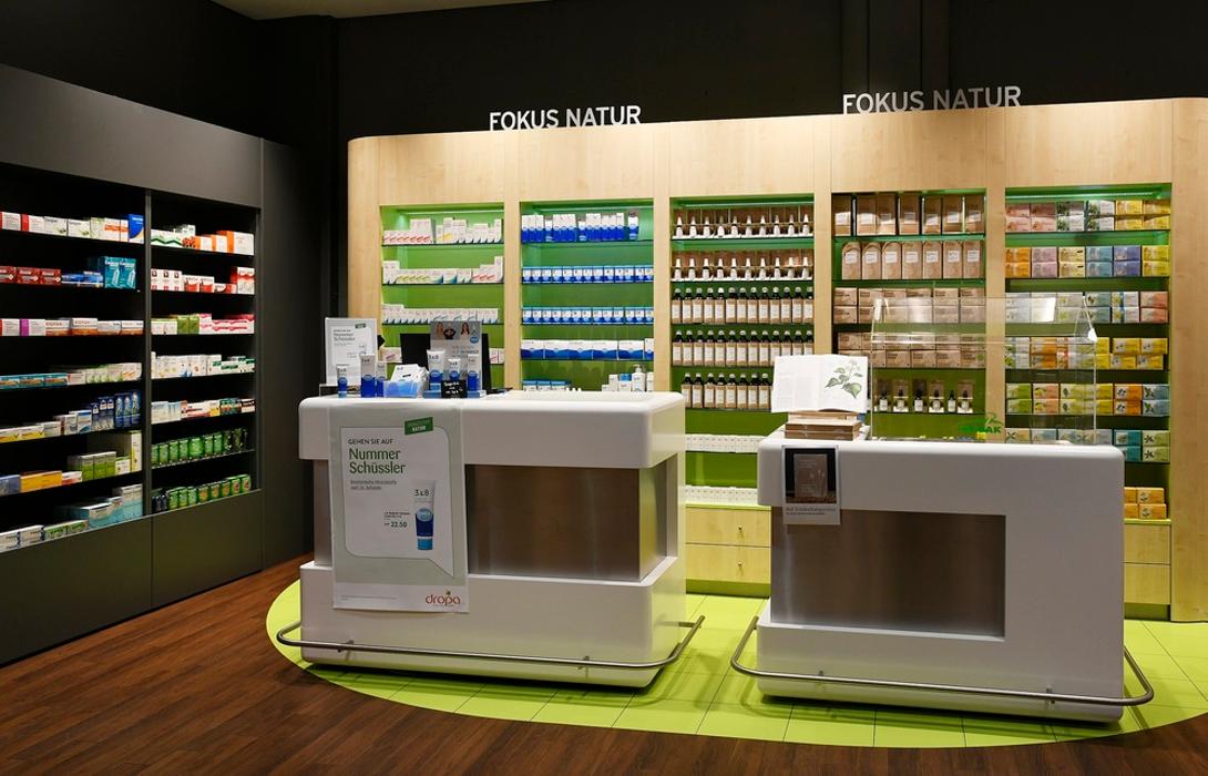 DROPA Apotheke Dreispitz, Münchensteinerstrasse in Basel