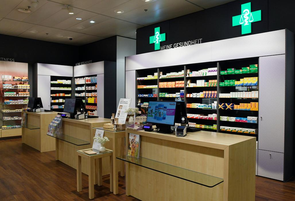 DROPA Apotheke Dreispitz, Münchensteinerstrasse in Basel