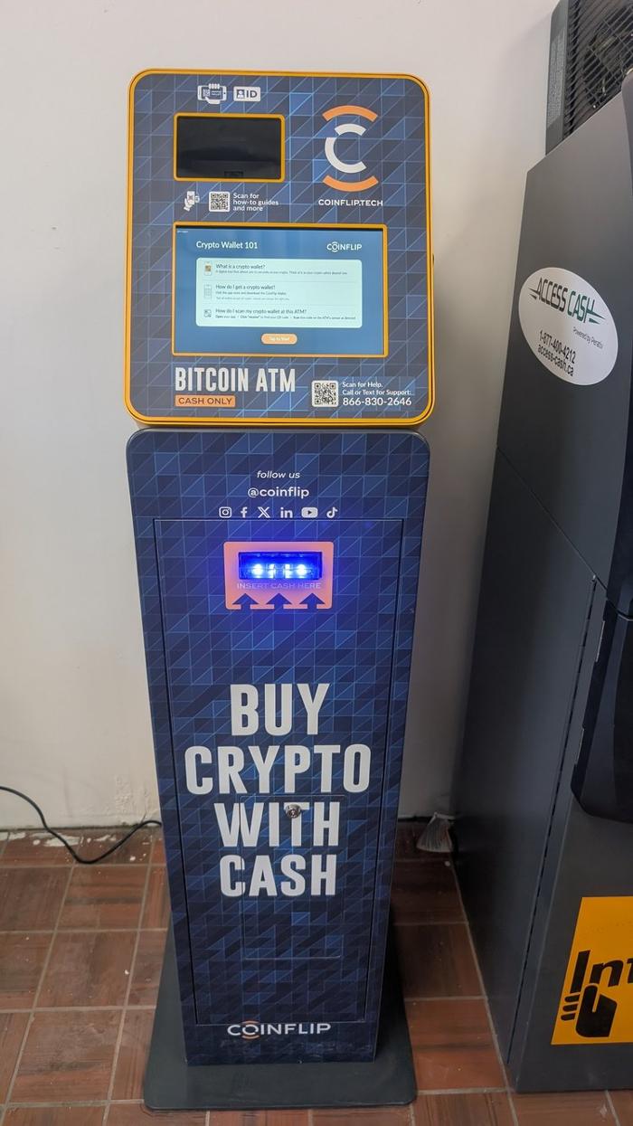 CoinFlip Bitcoin ATM - Sam's Mini Mart (Sarnia)