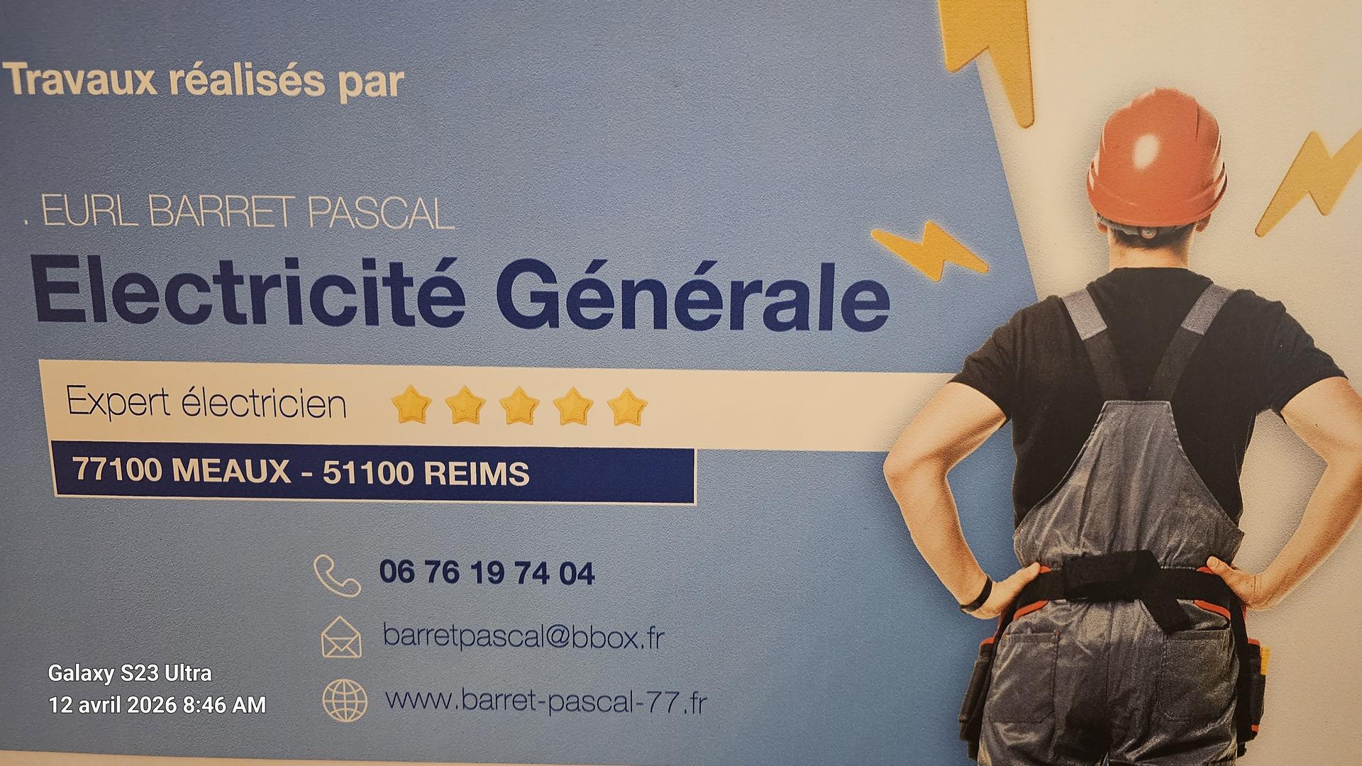 Eurl Barret Pascal électricité (production, distribution, fournitures)