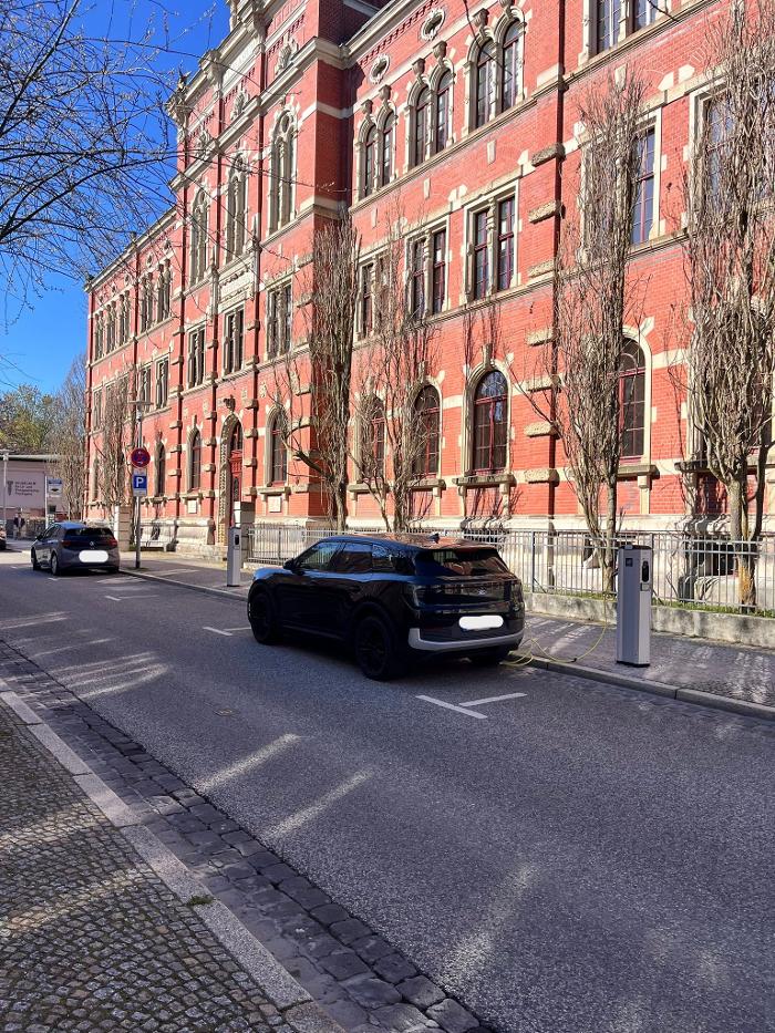 TEAG Mobil-Ladestation, Amalienstraße in Weimar