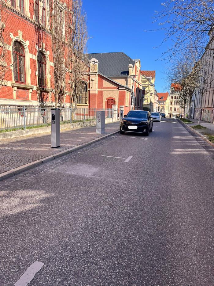 TEAG Mobil-Ladestation, Amalienstraße in Weimar