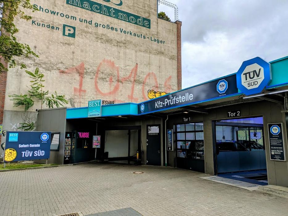 TÜV SÜD Hamburg City @ Best Carwash, Spaldingstraße in Hamburg