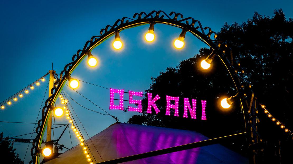 Zirkus Oskani, Sendbergstraße in Borken